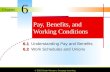 Pay, Benefits, and  Working Conditions