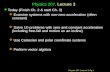Physics 207,  Lecture 3