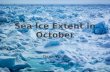 Sea Ice Extent in October