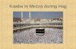 Kaaba in Mecca during Hajj