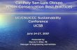 Cal Poly San Luis Obispo Water Conservation Best Practices