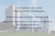Competencies and Assessment Strategies