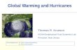 Global Warming and Hurricanes
