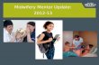 Midwifery Mentor Update:  2012-13