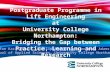Postgraduate Programme in Lift Engineering at University College Northampton: