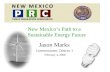 New Mexico’s Path to a Sustainable Energy Future