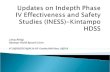 Updates on  Indepth  Phase IV Effectiveness and Safety Studies (INESS)- Kintampo  HDSS
