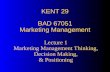KENT 29 BAD 67051 Marketing Management