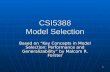 CSI5388 Model Selection