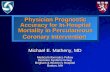 Physician Prognostic Accuracy for In-Hospital Mortality in Percutaneous Coronary Intervention