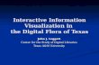 Interactive Information Visualization in  the Digital Flora of Texas