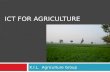ICT For Agriculture