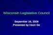 Wisconsin Legislative Council