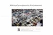 Making of manufacturing driven economy
