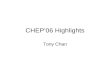 CHEP’06 Highlights