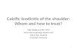 Calcific tendinitis of the shoulder: Whom and how to treat?