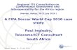 A FIFA Soccer World Cup 2010 case study