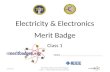 Electricity & Electronics Merit Badge Class 1