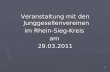 Veranstaltung mit den Junggesellenvereinen  im Rhein-Sieg-Kreis  am  29.03.2011