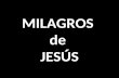 MILAGROS  de  JESÚS