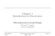 Chapter 1 Introduction to Electronics