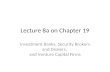 Lecture 8a  on  Chapter 19