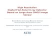 High Resolution  Digital Flat-Panel X-ray Detector  Based  on  Large  Area  CMOS Image Sensor