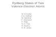 Rydberg States of Two Valence Electron Atoms