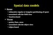 Spatial data models