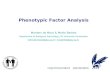 Phenotypic Factor Analysis Marleen de Moor & Meike Bartels