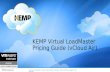 KEMP Virtual LoadMaster Pricing Guide ( vCloud Air)