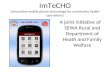 ImTeCHO (Innovative mobile phone technology for community health operations)