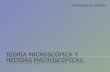 Teoría Microscópica y medidas Macroscópicas.