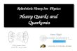 Relativistic Heavy Ion  Physics: Heavy Quarks and  Quarkonia