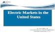 Electric Markets in the United States