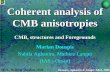 Coherent analysis of CMB anisotropies CMB, structures and Foregrounds