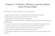 Chapter 5  Portfolios, Efficiency and the Capital Asset Pricing Model