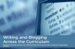 Writing and Blogging  Across the Curriculum