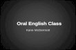 Oral English Class