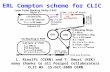 ERL Compton scheme for CLIC