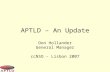 APTLD – An Update