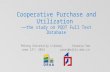 Cooperative Purchase and Utilization  ——the study on PQDT Full Text Database