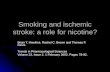 Smoking and ischemic stroke: a role for nicotine?
