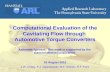 Computational Evaluation of the  Cavitating  Flow through  Automotive Torque Converters