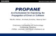 PROPANE An Environment for Examining the Propagation of Errors in Software