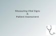 Measuring Vital Signs & Patient Assessment