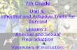 7th Grade Unit 4:  Inherited and Adaptive Traits for Survival Lesson 1: