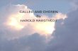 CALLED AND CHOSEN By HAROLD HARSTVEDT