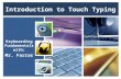 Introduction to Touch Typing