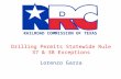 Drilling Permits Statewide Rule 37 & 38 Exceptions Lorenzo Garza